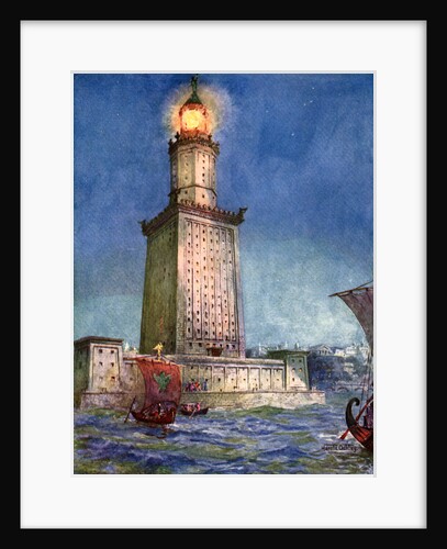 The Pharos of Alexandria, Egypt by Anonymous
