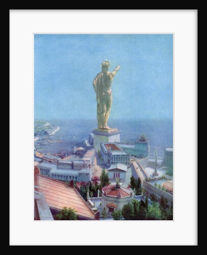 The Colossus of Rhodes, Greece by Anonymous