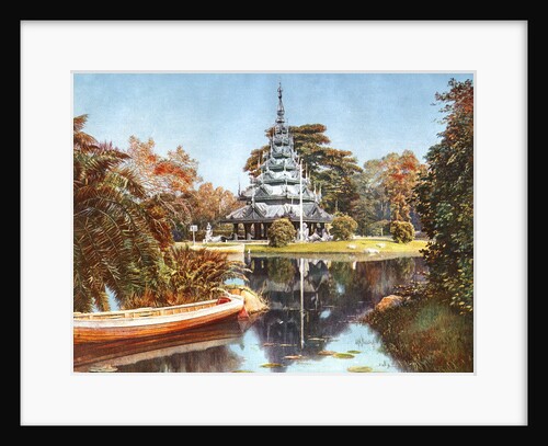 The Pagoda, Eden Gardens, Calcutta, India by Anonymous