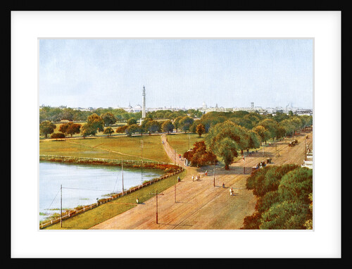 The view from Chowringhee, Calcutta, India by Anonymous