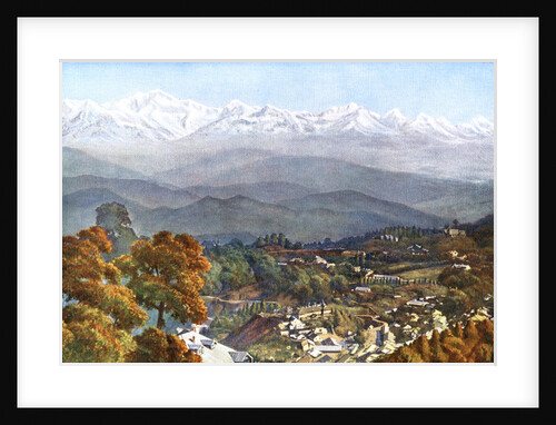 The snows from Jalapahar, Darjeeling, India by Anonymous