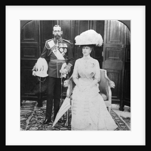 King George V (1865-1935) and Queen Mary (1867-1953) by HD Girdwood