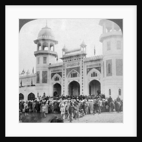Lord Curzon opening the Indian Art Exhibition, Delhi, India by Underwood & Underwood