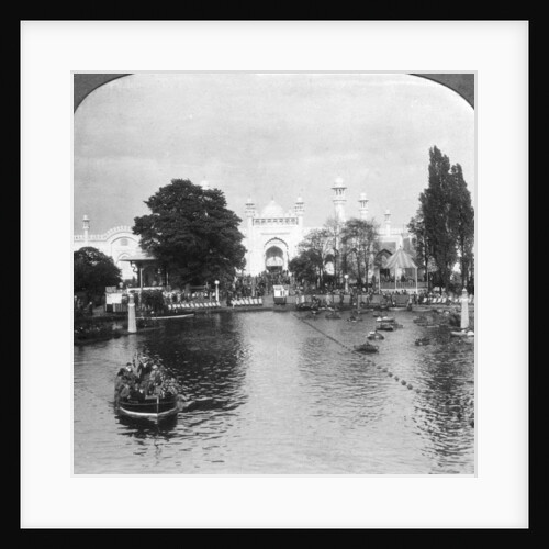 The lake at the British Empire Exhibition, Wembley, London by Anonymous