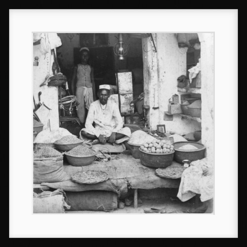 A shop in India by Erdmann & Schanz