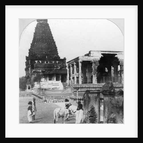 The Great Pagoda of Tanjore (Thanjavur), India by BL Singley