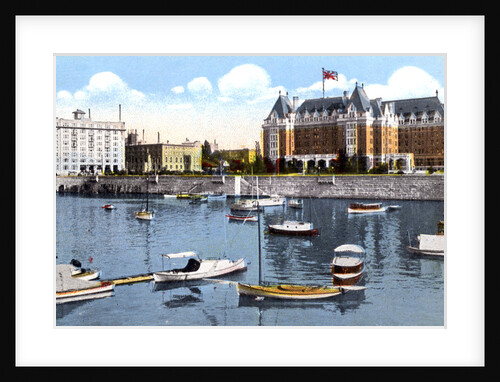 The Belmont Building, Union Club and Empress Hotel, Victoria, British Columbia, Canada by Anonymous