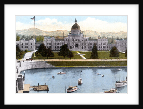 Parliament Buildings, Victoria, British Columbia, Canada by Anonymous