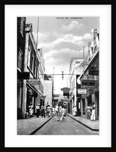 Commercial Street, Curacao, Netherlands Antilles by Anonymous
