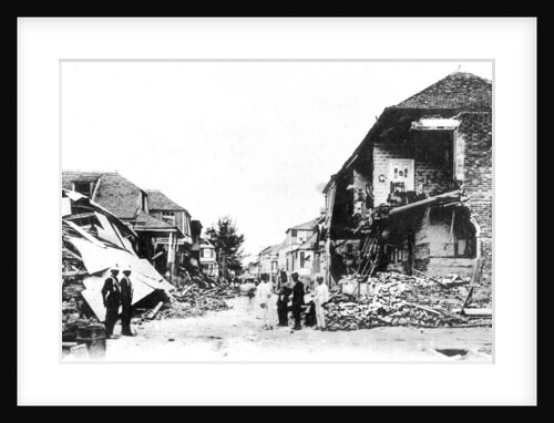 Earthquake damage, Duke Street, Kingston, Jamaica by Anonymous