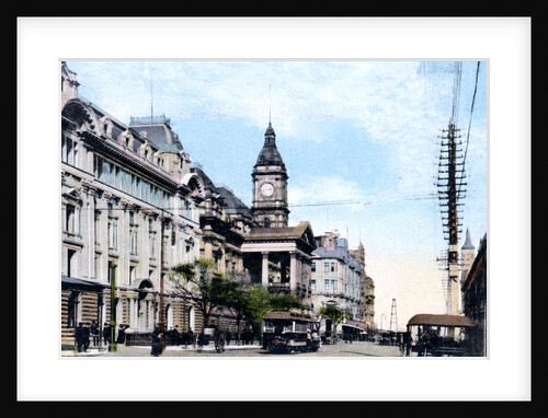 The Town Hall (new extension), Melbourne, Australia by Anonymous