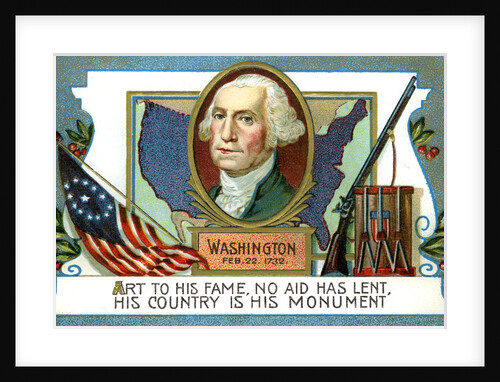 George Washington (1732-1799), American president by Anonymous