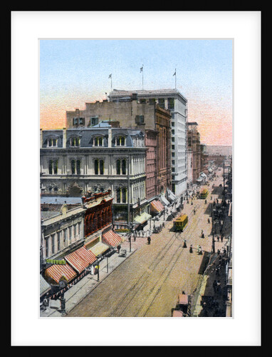 Looking north along Third Street, Portland, Oregon, USA by Anonymous