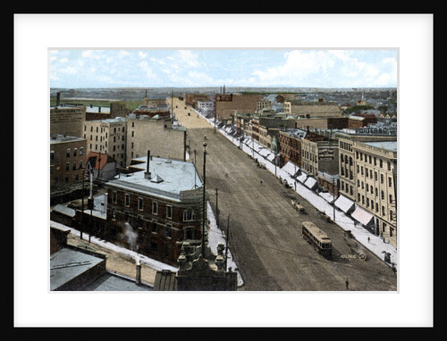 Looking north along Main Street, Winnipeg. Manitoba, Canada by Anonymous