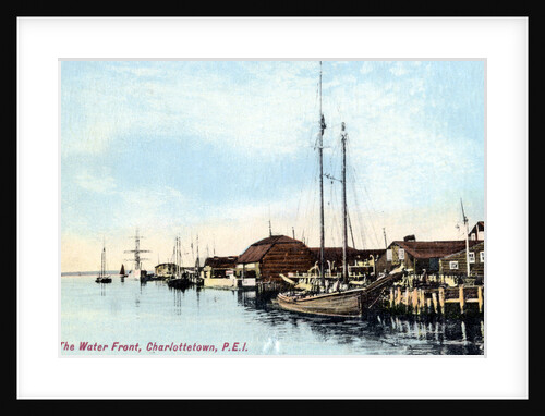The waterfront, Charlottetown, Prince Edward Island, Canada by Anonymous