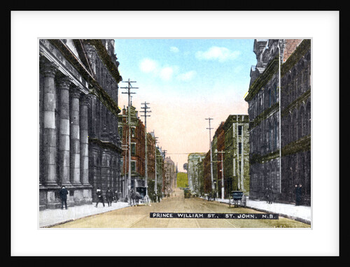 Prince William Street, Saint John, New Brunswick, Canada by Anonymous