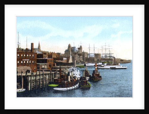 Saint John harbour, Saint John, New Brunswick, Canada by Anonymous