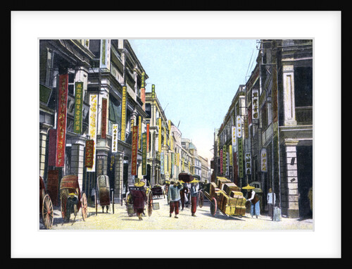 Queens Road Central, Hong Kong, China by Anonymous