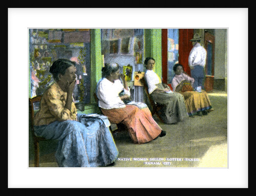Women selling lottery tickets, Panama City, Panama by Anonymous