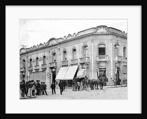 Gran Hotel de Londres, Bahia Blanca, Brazil by J Peuser