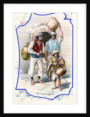 Water carriers, Bolivia by Anonymous
