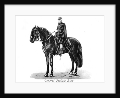 General Porfirio Diaz (1830-1915), President of Mexico by Anonymous