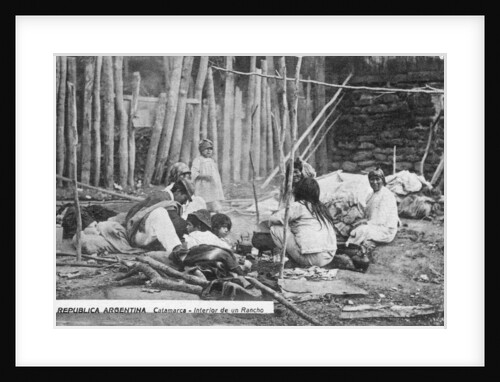 A family at work, Catamarca, Argentina by Anonymous
