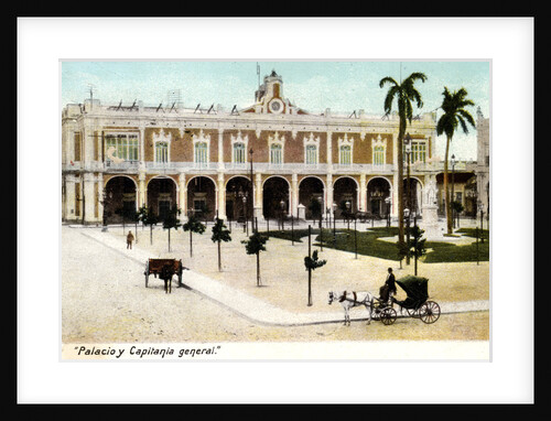 Palacio y Capitania general, Cuba by Anonymous