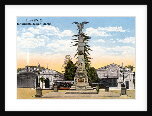 Monument to General San Martin, Lima, Peru by Anonymous