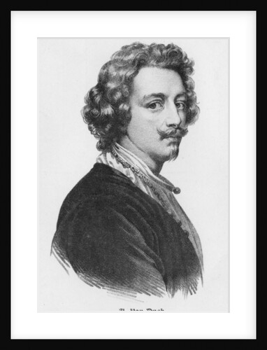 Sir Anthony van Dyck (1599-1641), Flemish painter by Anonymous