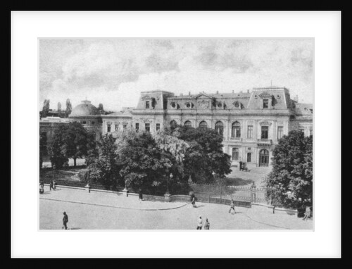The Royal Palace at Bucharest, Romania by Anonymous