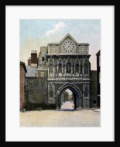 St Ethelbert Gate, Norwich, Norfolk by Anonymous