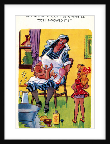 A saucy postcard by Anonymous