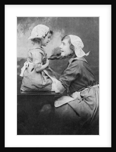Mother and daughter by Anonymous