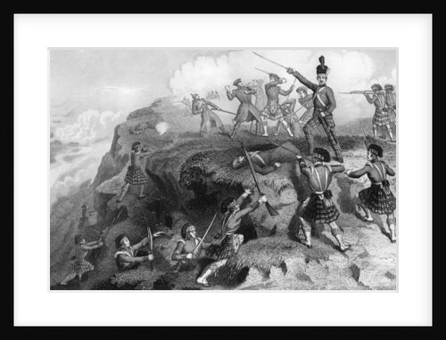 The Highlanders attacking the Russian redoubt, Battle of the Alma by DJ Pound