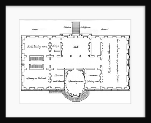 Hoban's original plans for the White House by Anonymous