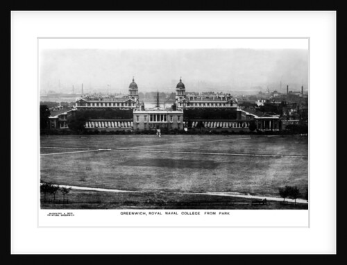 The Royal Naval College at Greenwich, London by Manning & Son