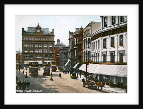Castle Place, Belfast by Valentine & Sons