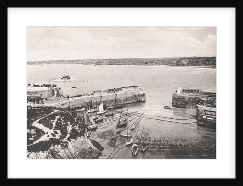 Newquay harbour, Newquay, Cornwall by Anonymous