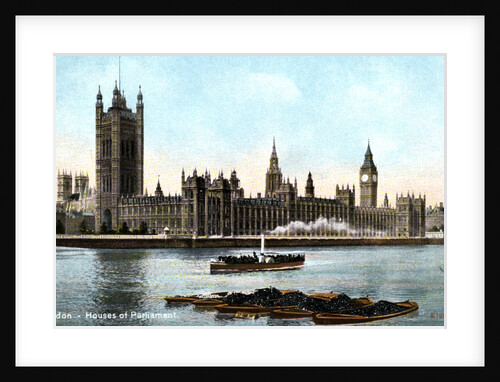 The Houses of Parliament, Westminster, London by Anonymous