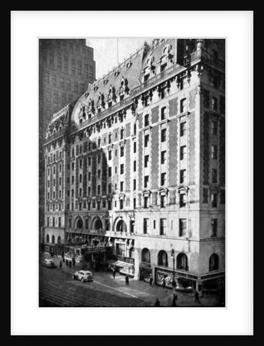 The Hotel Astor, Times Square, New York by Anonymous