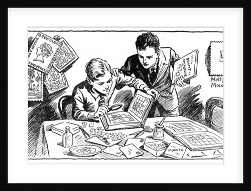 The joys of stamp collecting by Anonymous