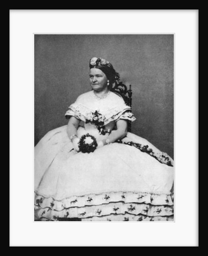 Mary Todd Lincoln, wife of President Abraham Lincoln by Anonymous