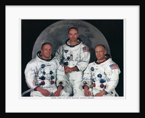 The crew of Apollo 11 by NASA
