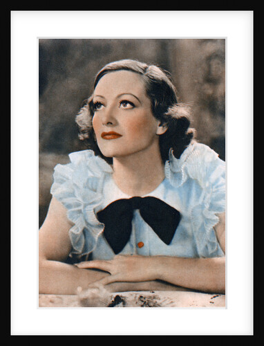 Joan Crawford (1905-1977), American actress by Anonymous