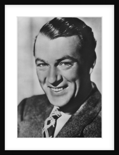 Gary Cooper (1901-1961), American actor by Anonymous