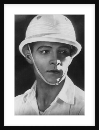 Rudolph Valentino (1895-1926), Italian actor by Anonymous