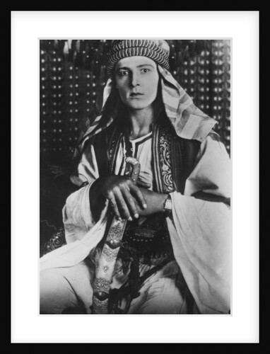 Rudolph Valentino (1895-1926) in 'The Sheikh' by Anonymous