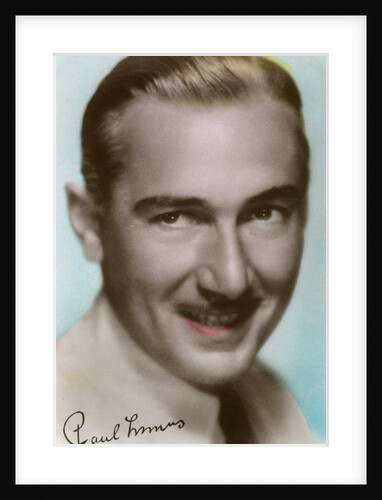 Paul Lukas (1895-1971), Hungarian actor by Anonymous