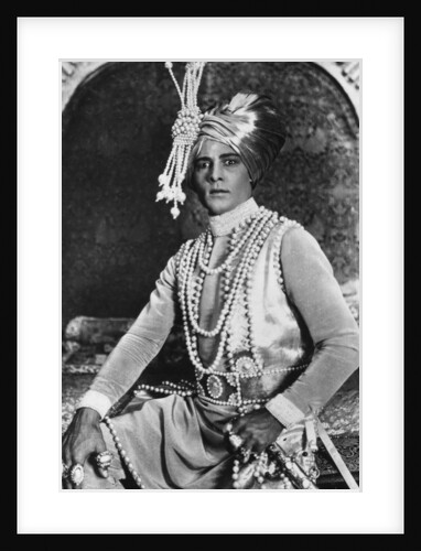 Rudolph Valentino (1895-1926) in 'The Young Rajah' by Anonymous
